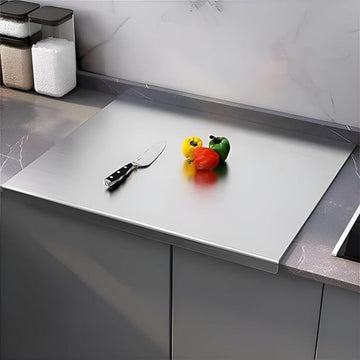 Steel Countertop Chopping Board for Kitchen.