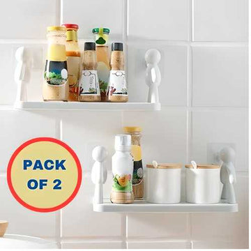 White Doll Shelf Storage (Buy 1 Get 1)